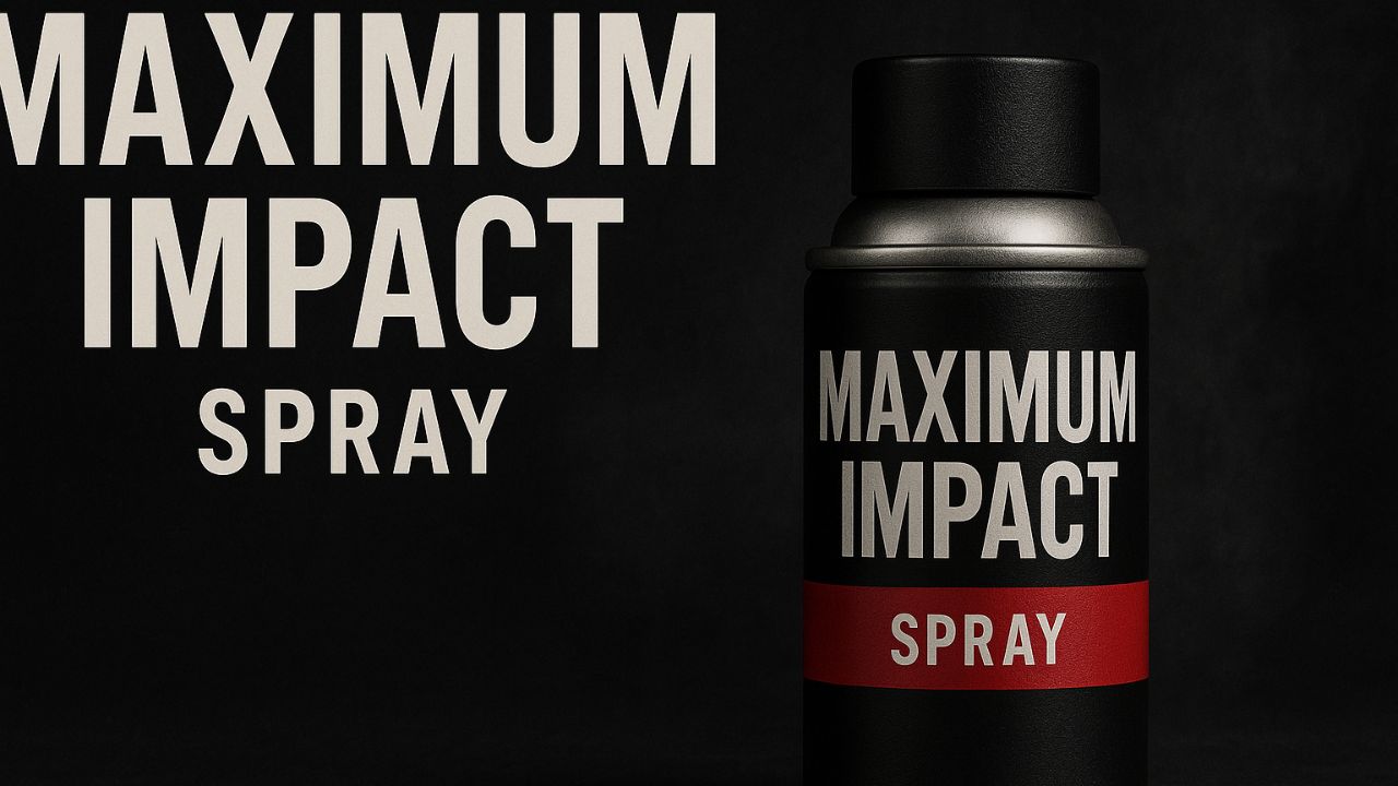 Maximum Impact Spray