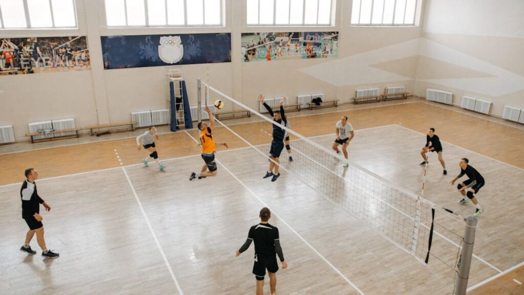 What is an Inflatable Volleyball Court