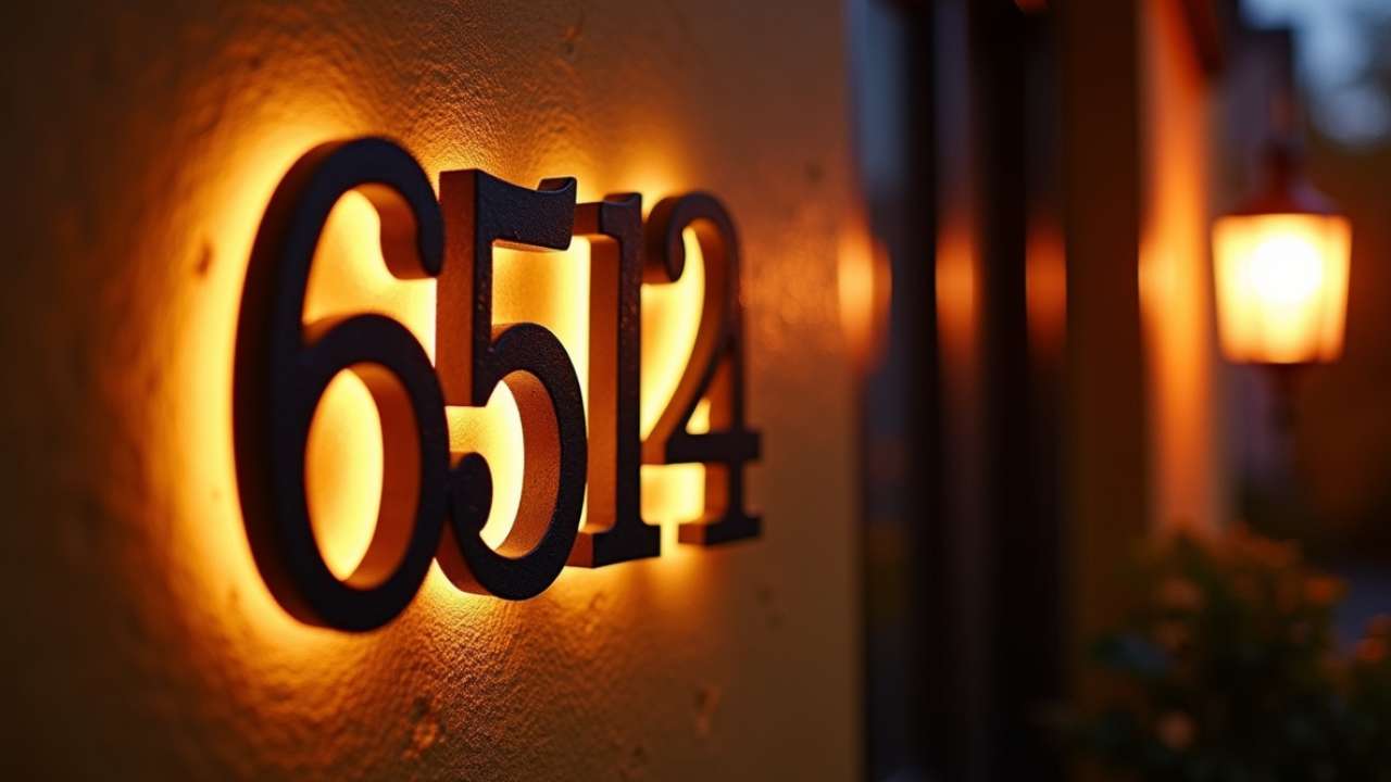 Backlit House Numbers Ultimate Guide Style and Safety